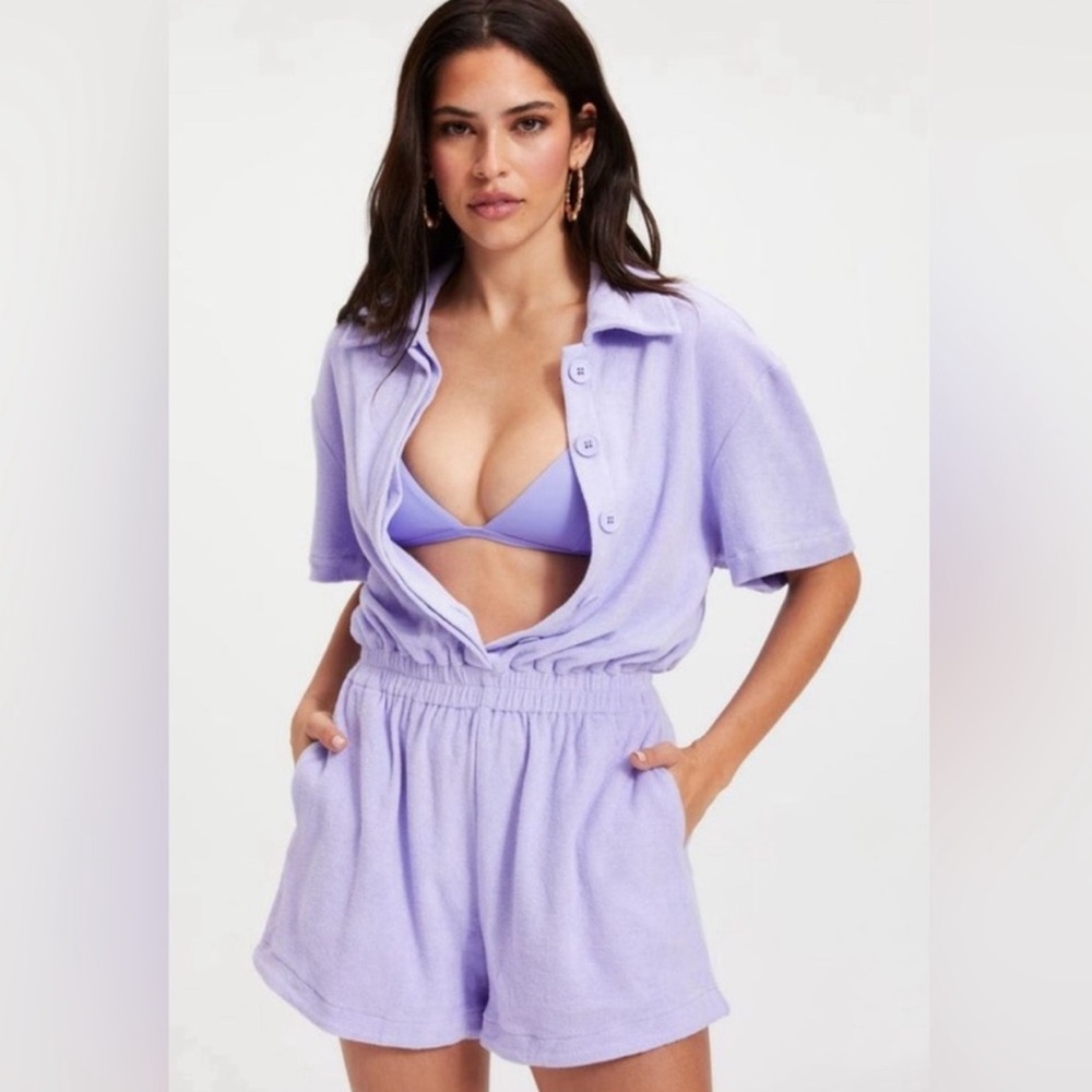 Good American Terry Romper